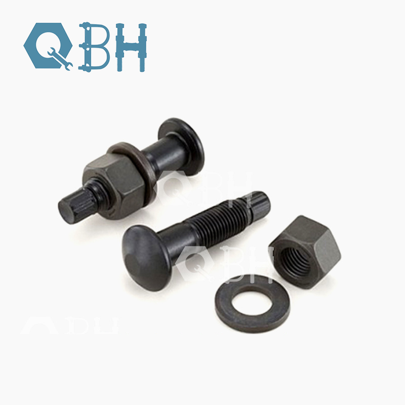 Le type de cisaillement de torsion en acier à haute résistance d'oxyde noir boulonne le boulon GB3632